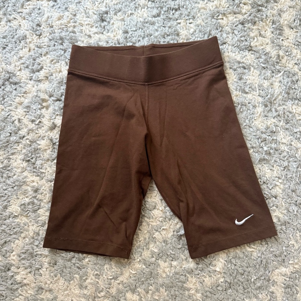 Nike Women's Chocolate Brown Bike Shorts